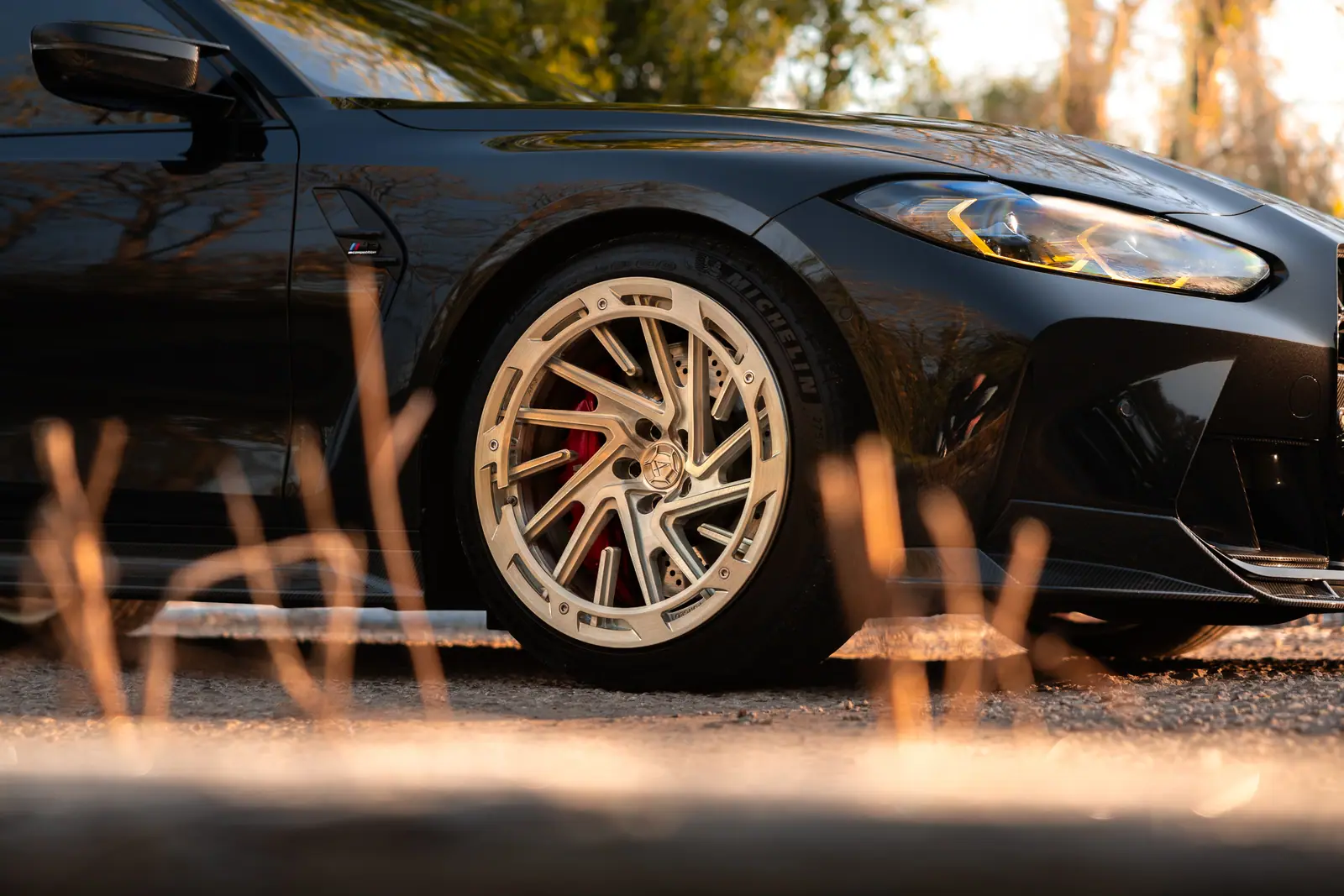 BMW G81 M3 Touring fitted with Aphero AF-3 wheels