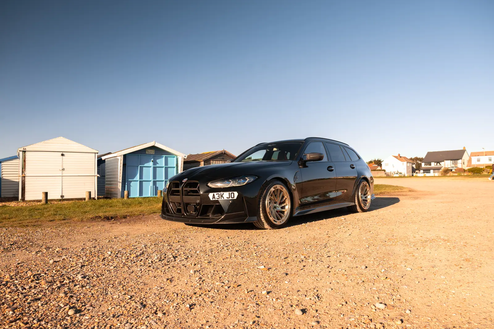 BMW G81 M3 Touring fitted with Aphero AF-3 wheels