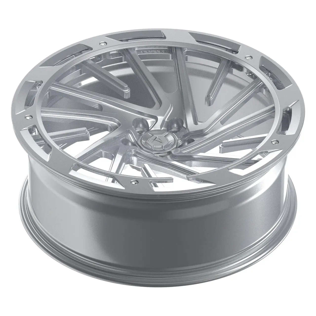 Aphero AF-3 forged wheel · Satin silver