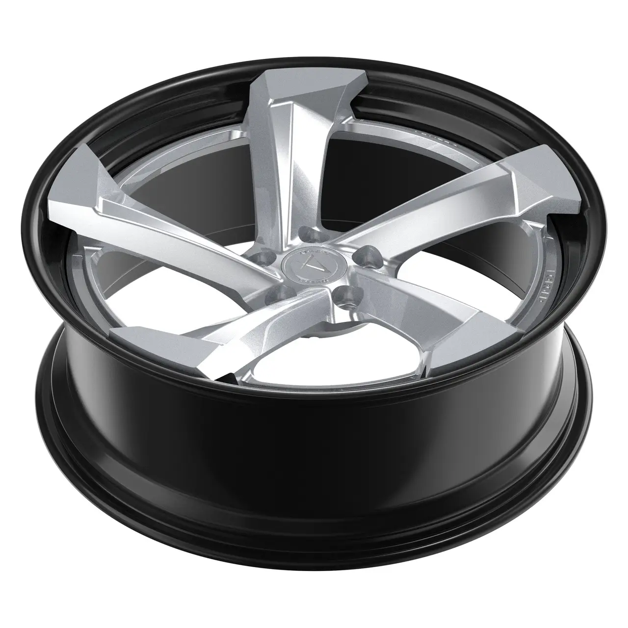 Aphero AF-6 forged wheel · Satin silver
