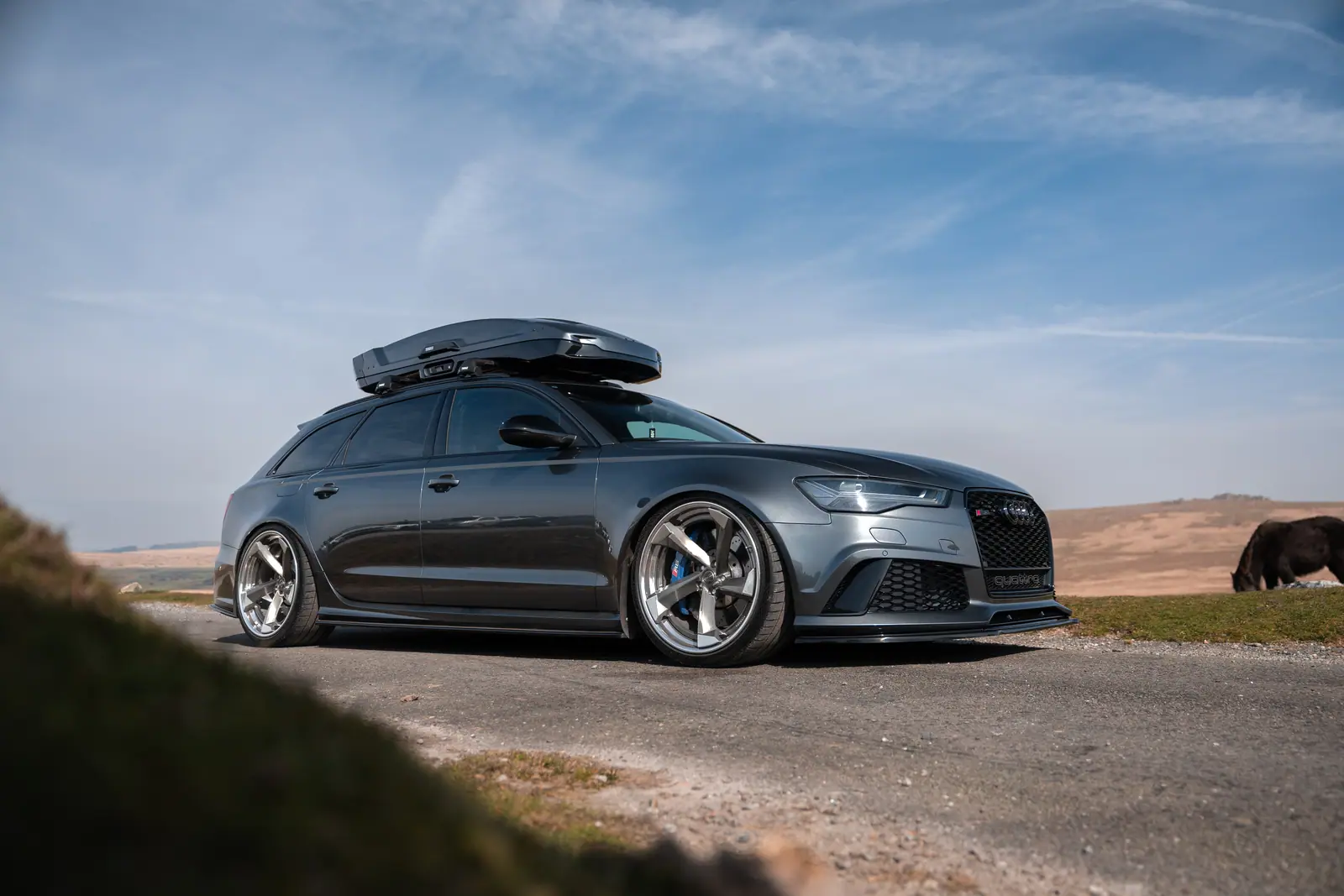 Audi RS6 C7.5 Performance fitted with Aphero AF-6 wheels
