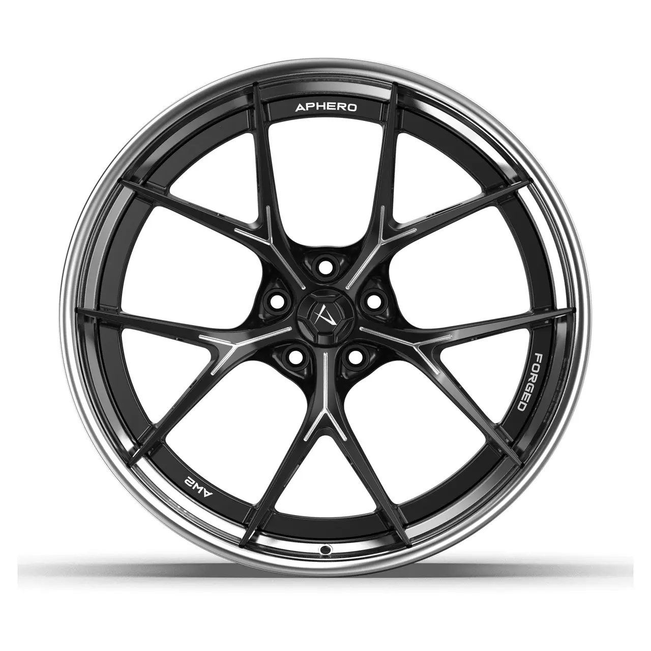 Aphero AW-2 forged wheel · Satin silver