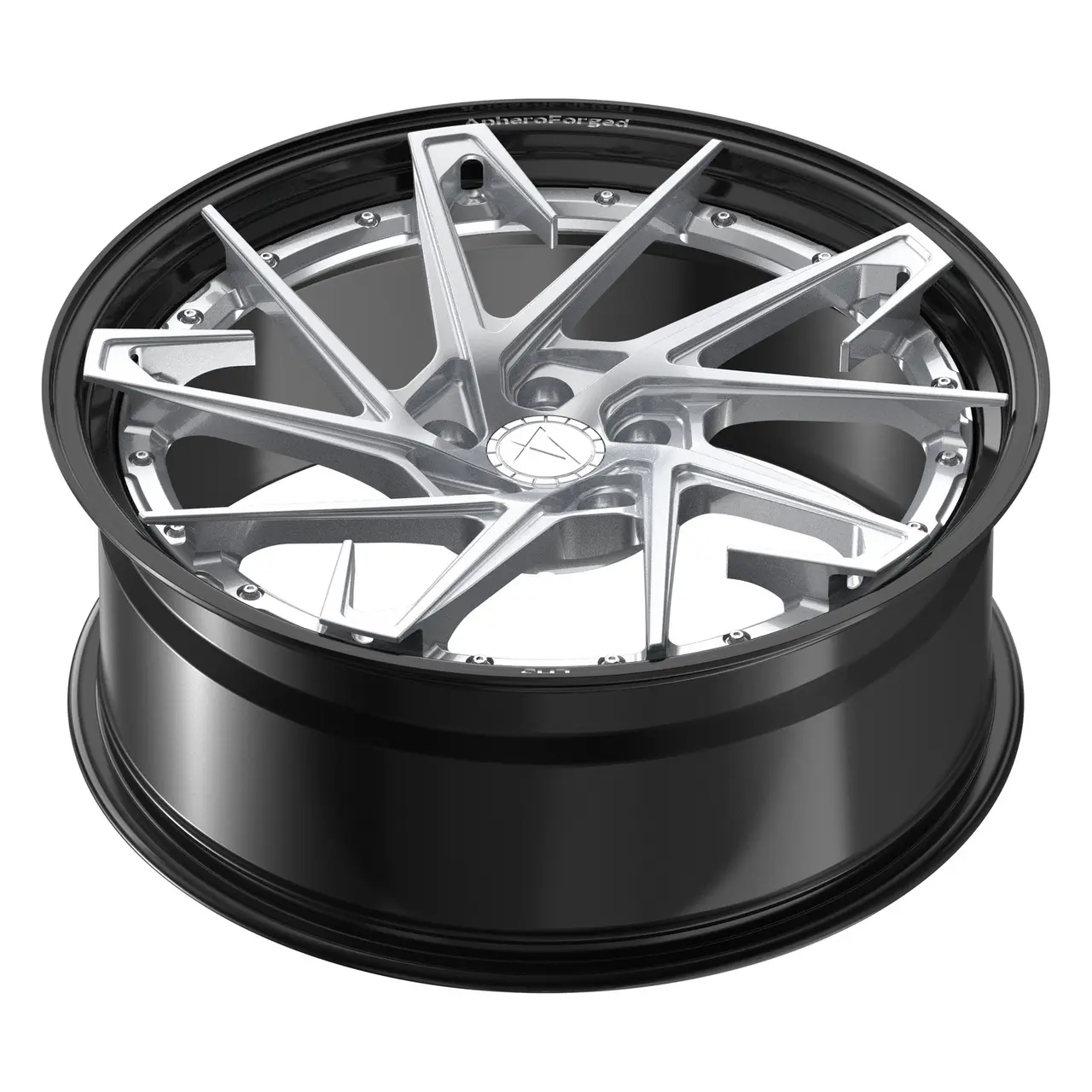 Aphero LH-3 forged wheel · Satin silver