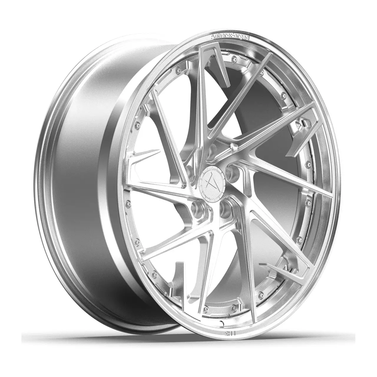 Aphero LH-3 forged wheel · Satin silver