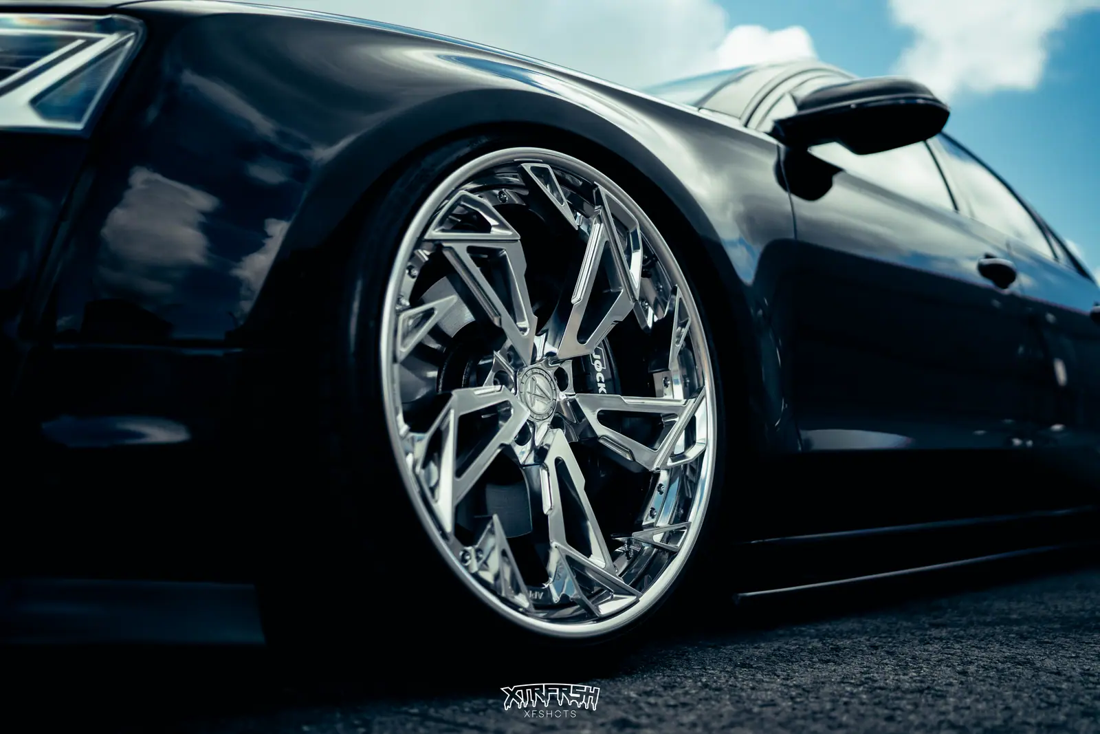 Audi A8 D4 fitted with Aphero LH-4 wheels