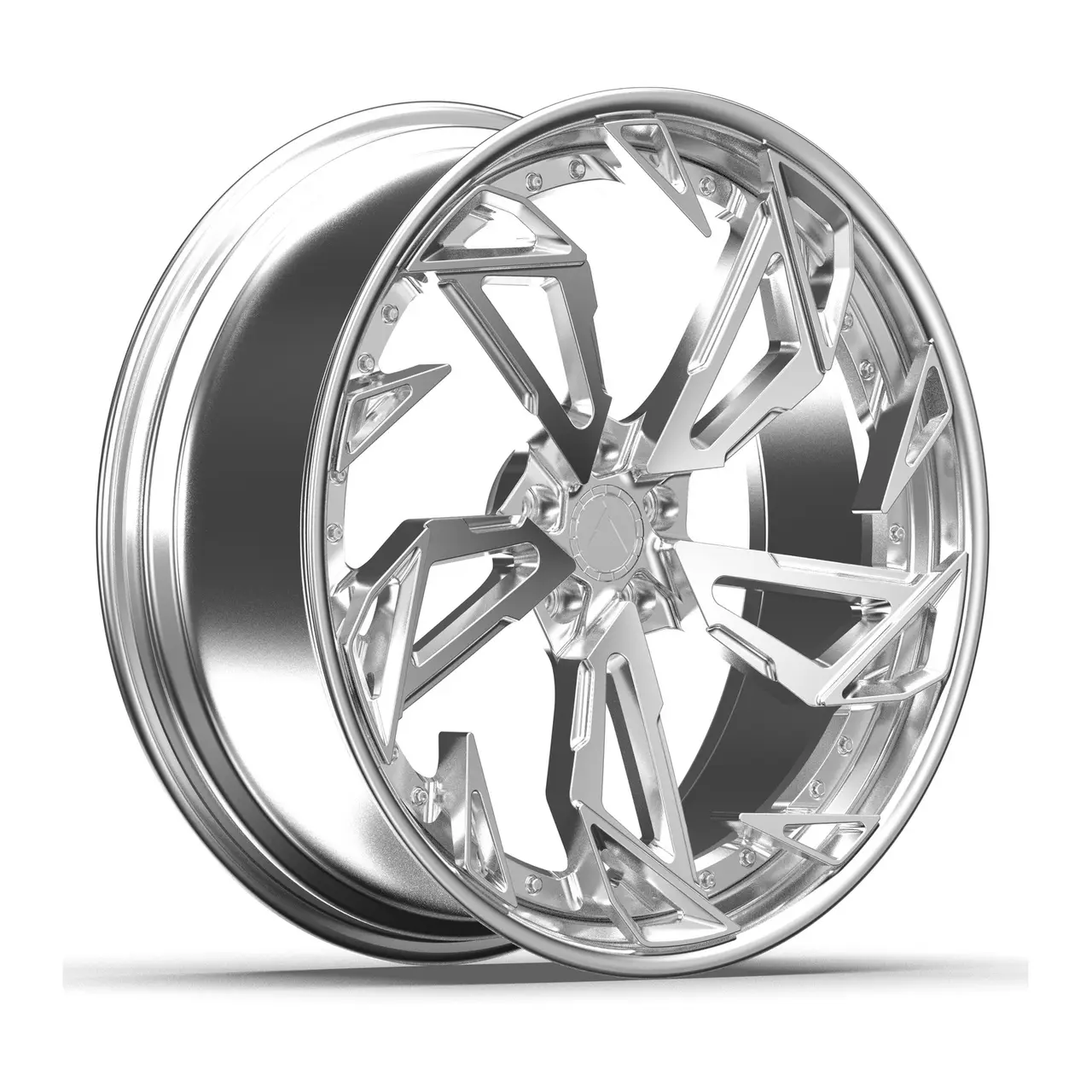 Aphero LH-4 forged wheel · Satin silver