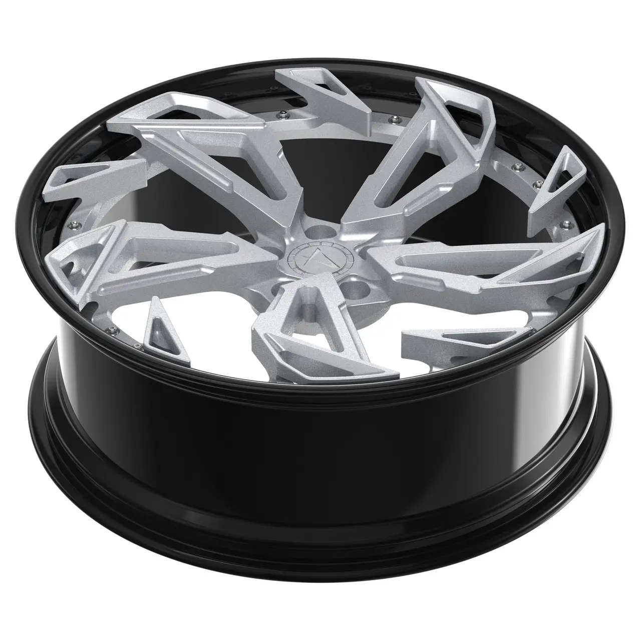 Aphero LH-4 forged wheel · Satin silver